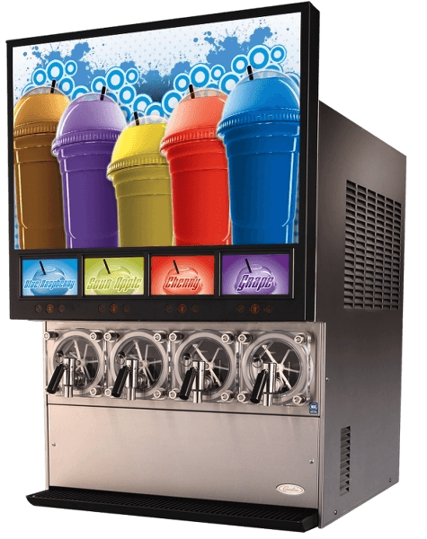 Carpigiani commercial frozen beverage dispenser serviced by Aaron Cold Tech