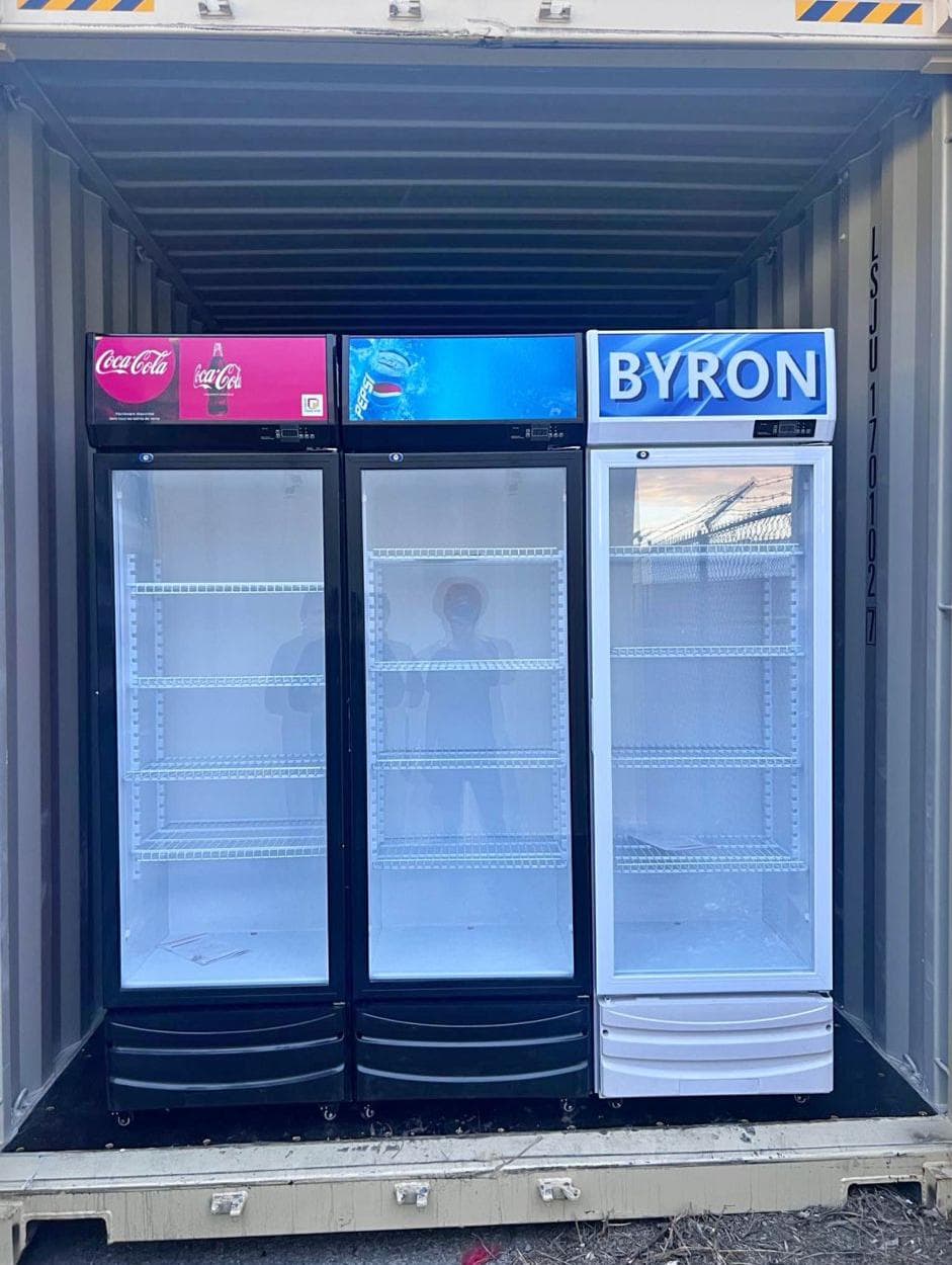 Commercial display coolers serviced by Aaron Cold Tech